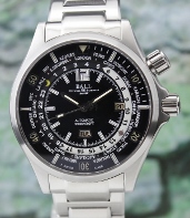 (image for) Ball Engineer Master II Diver Worldtimer Automatic Watch / DG2022A-SA-BK